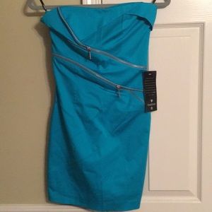 Bebe Zippered Party Dress